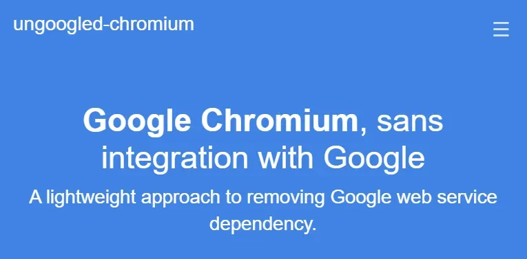 ungoogled chromium 安装配置